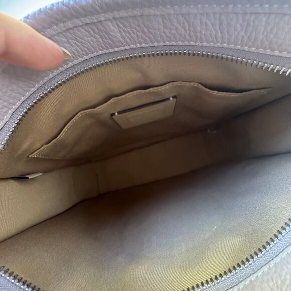 Coach Signature Dempsey Soft Lilac Crossbody Purse Handbag - Picture 12 of 16